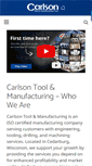 Mobile Screenshot of carlsontool.com